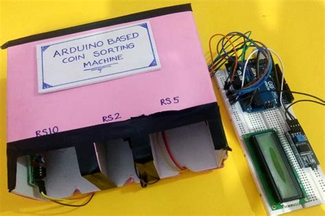 DIY Arduino based Coin Sorting Machine .
